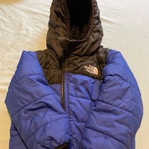12-18mth puffer coat, Sherpa fleece lined